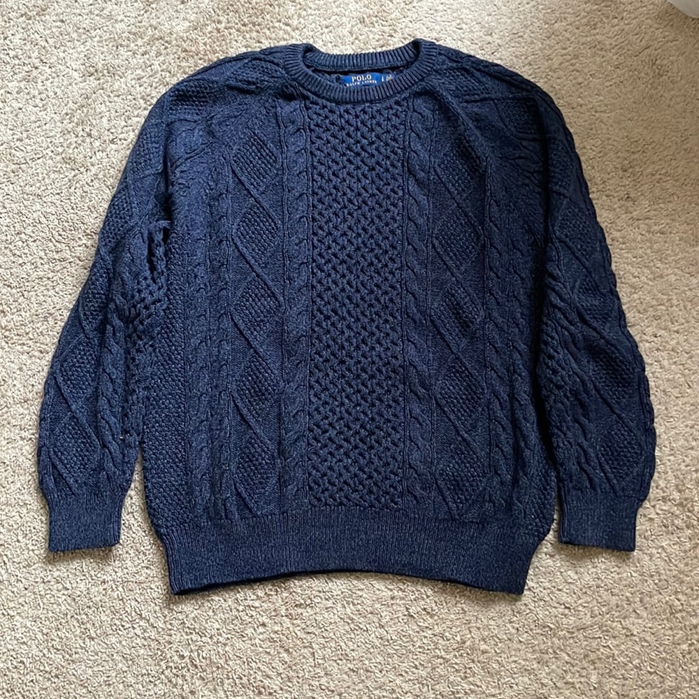 Polo long sleeve sweatshirt